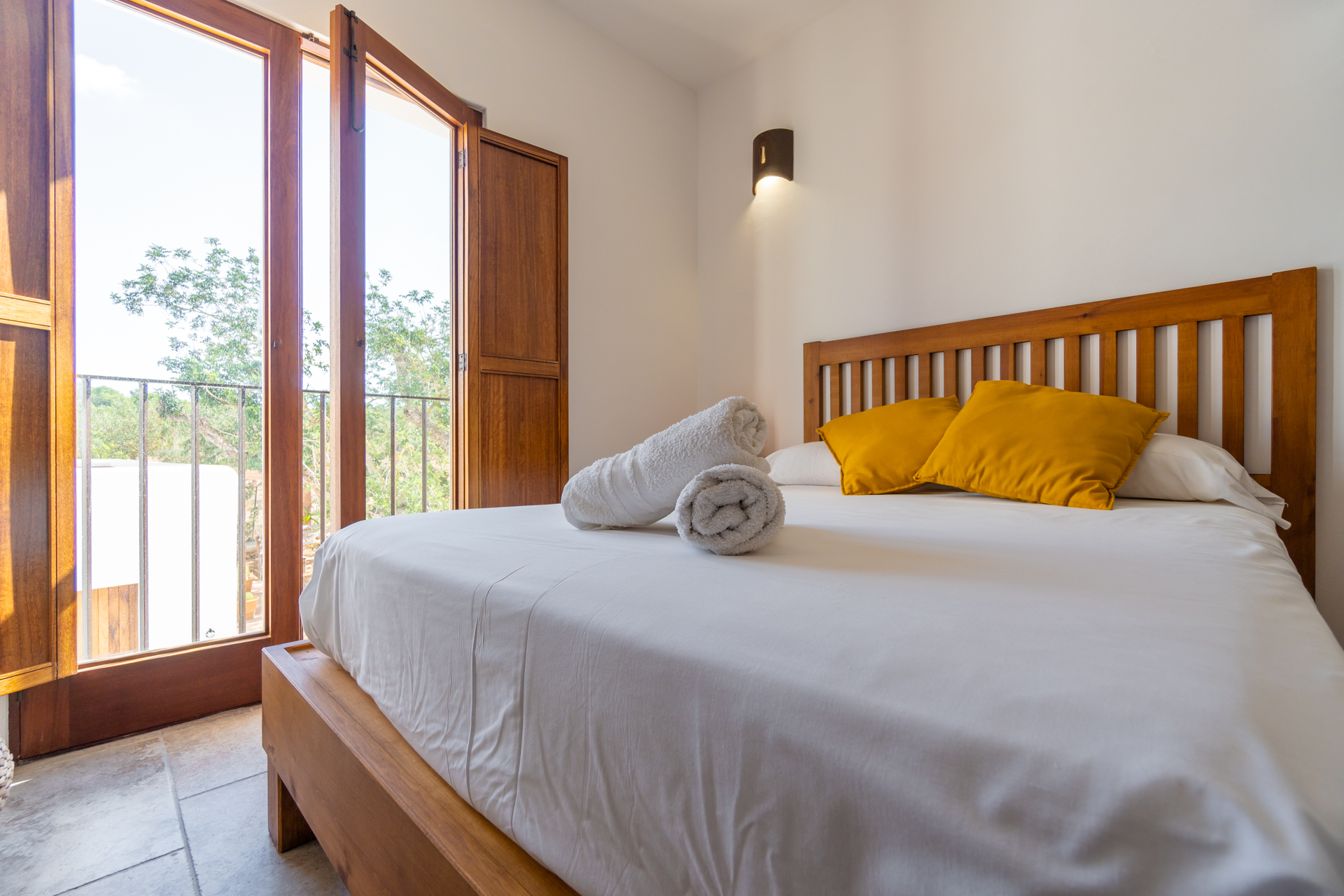 Habitación doble de Can Vicent d'en Costa