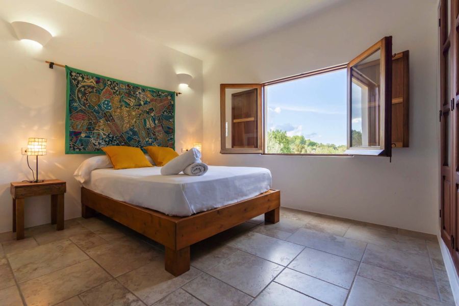 Habitación doble de Can Vicent d'en Costa