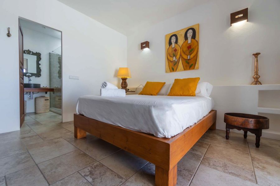 Habitación doble de Can Vicent d'en Costa