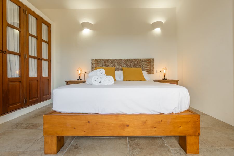 Habitación doble de Can Vicent d'en Costa